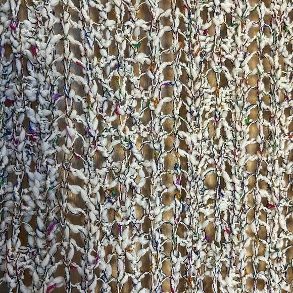 POL Women’s Cardigan Open Knit Short Sleeve Long Line Size Small - Picture 2 of 5